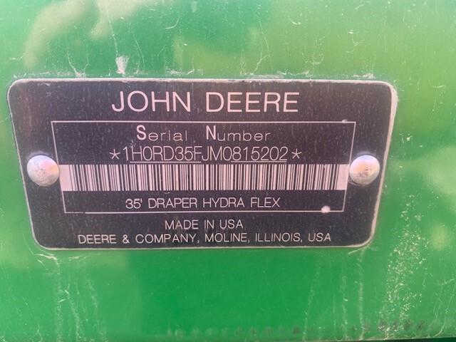 2021 John Deere RD35F