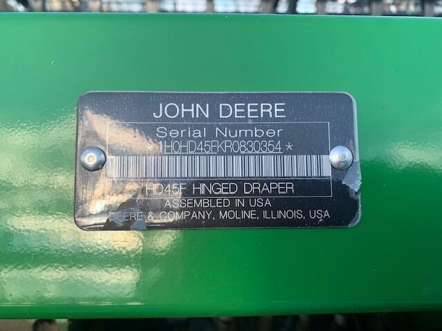 2024 John Deere HD45F Image