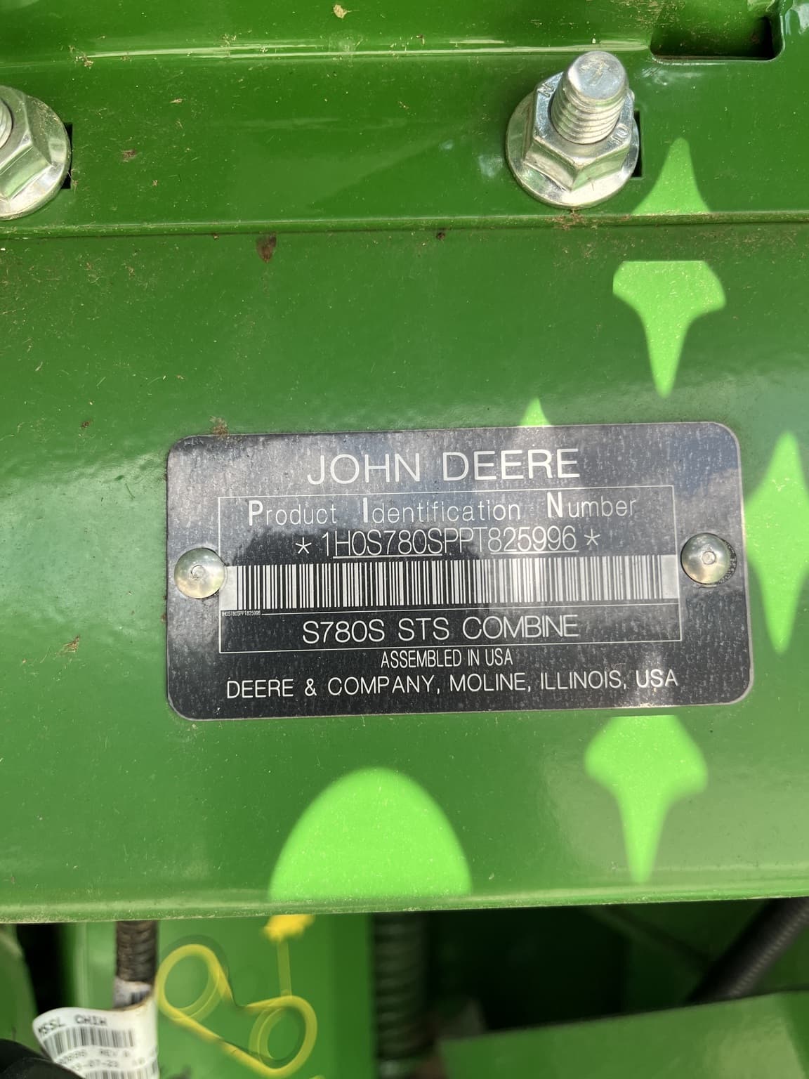 2023 John Deere S780 Image