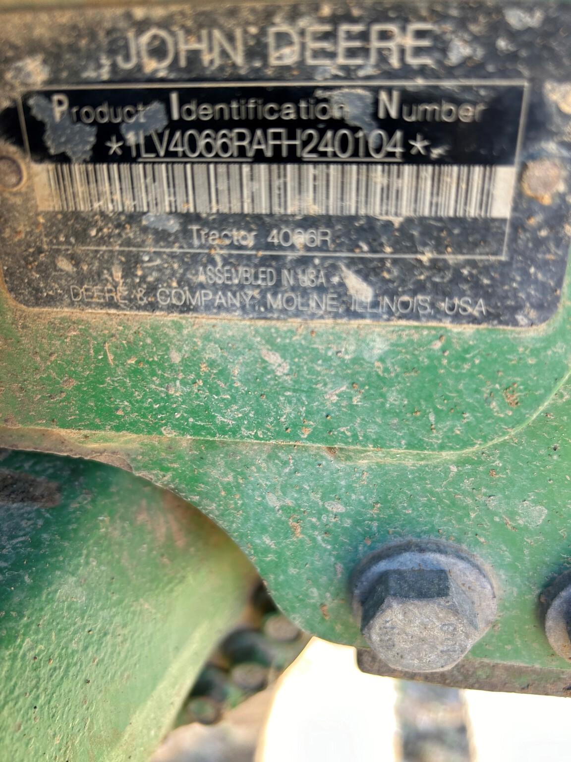 2015 John Deere 4066R Image