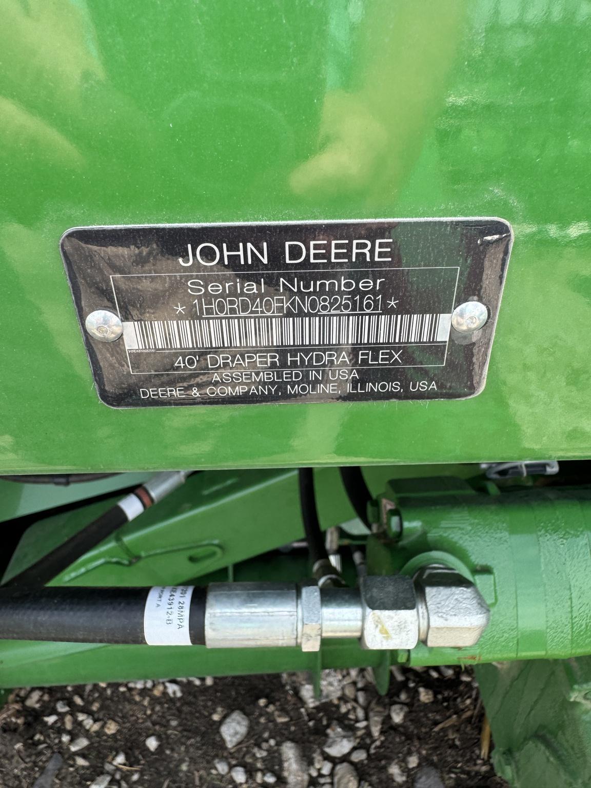 2023 John Deere RD40F