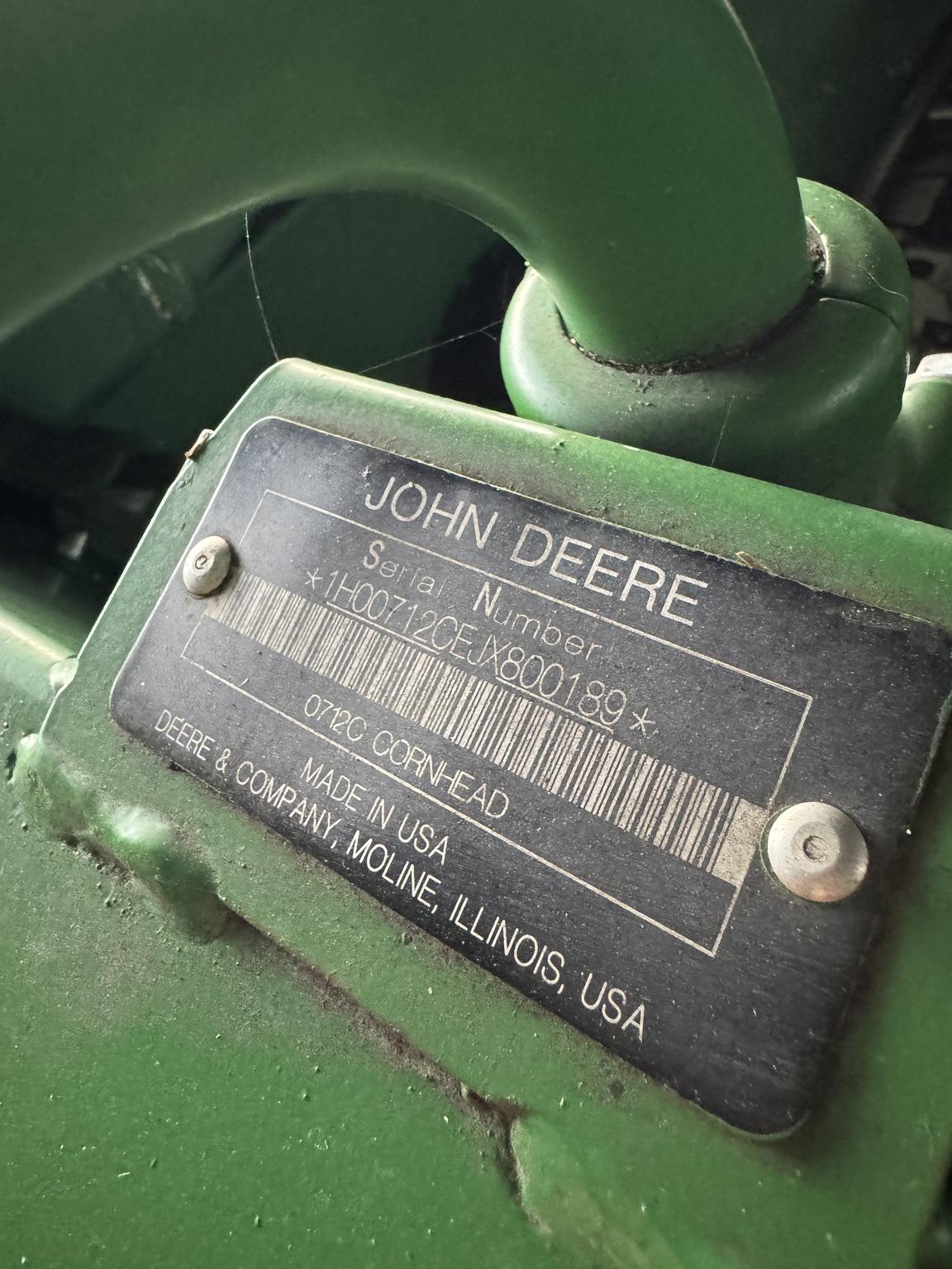 2018 John Deere 712C Image