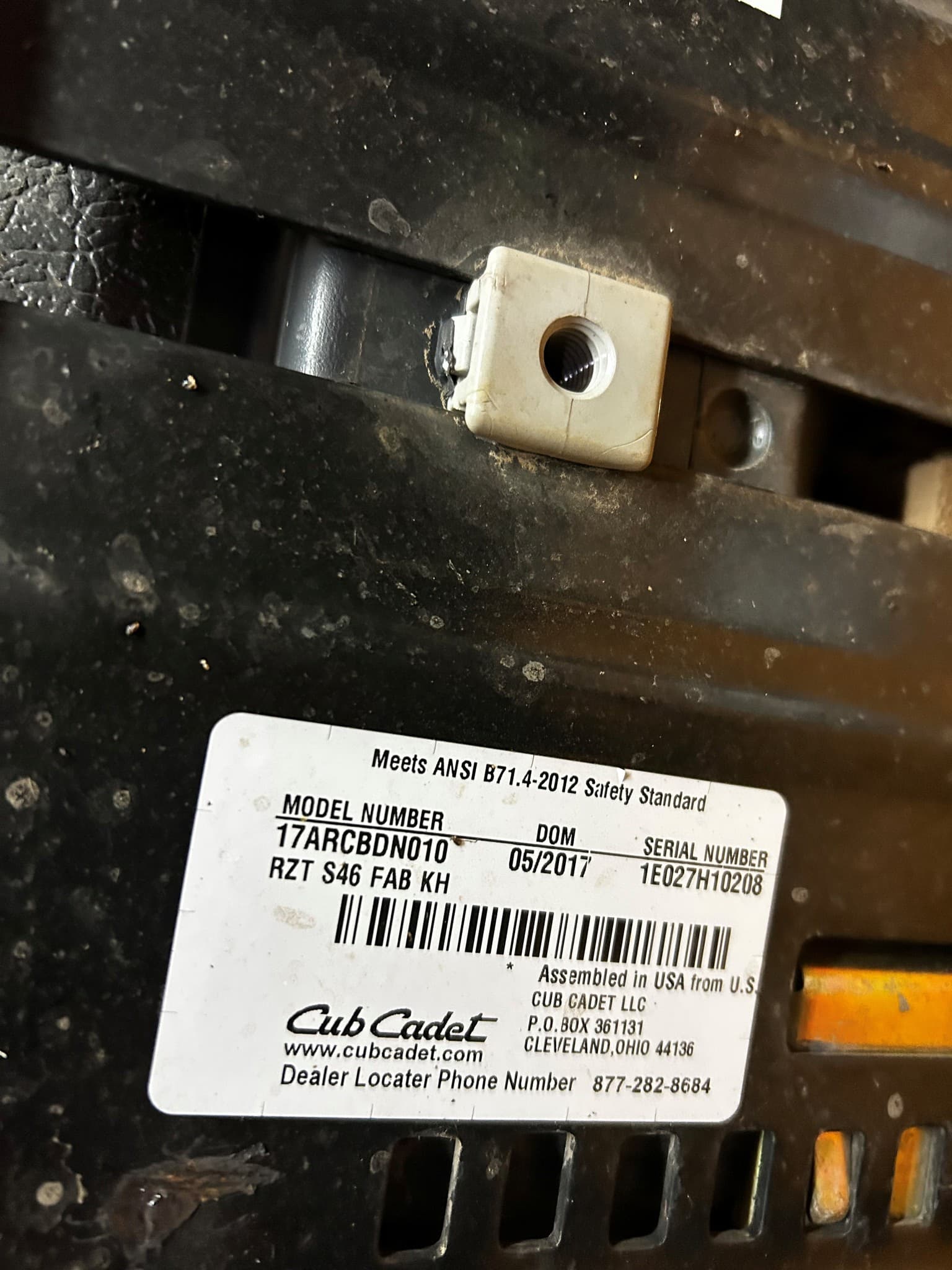 2017 Cub Cadet 17ARCCBDN010 Image