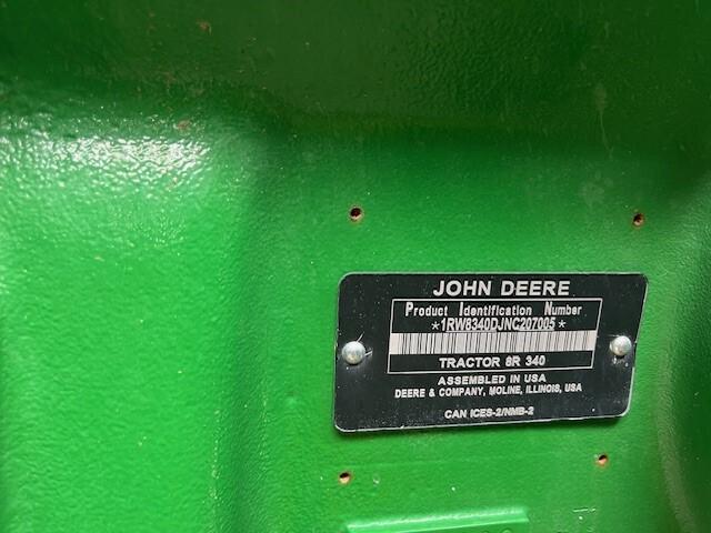 2022 John Deere 8R 340 Image