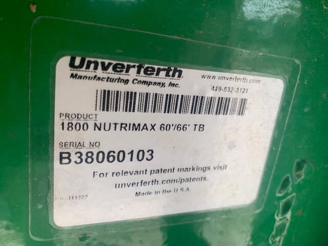 2019 Unverferth NUTRIMAX 1800 Image