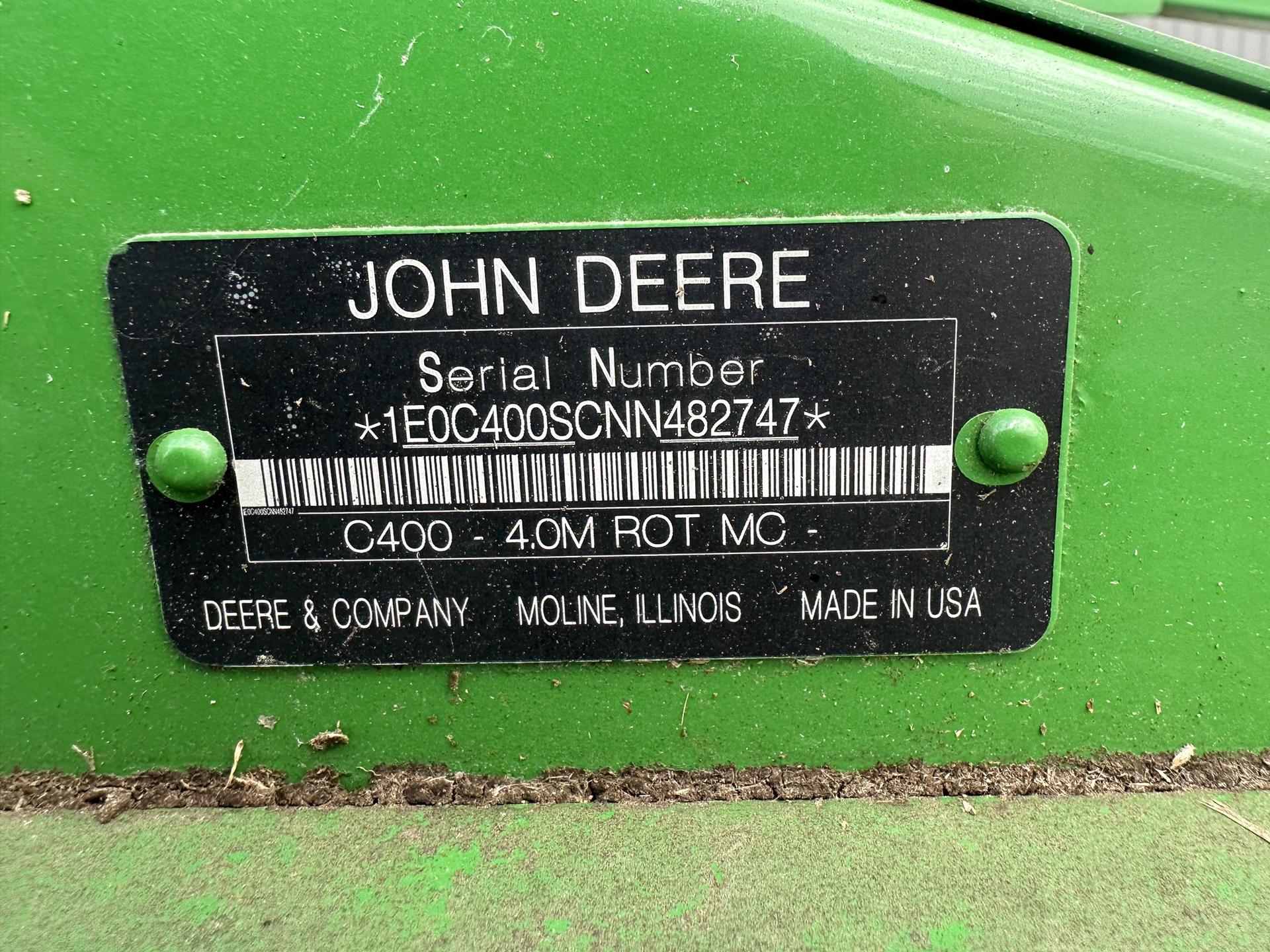 2023 John Deere C400 Image