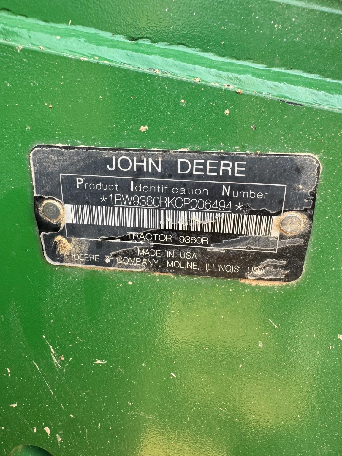 2013 John Deere 9360R Image