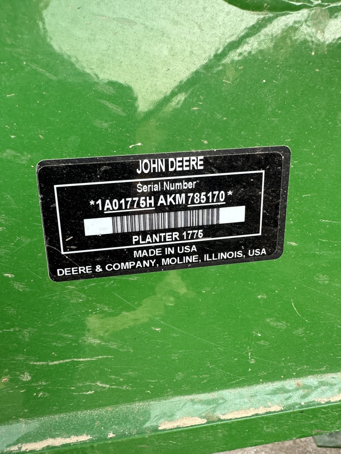 2020 John Deere 1775NT