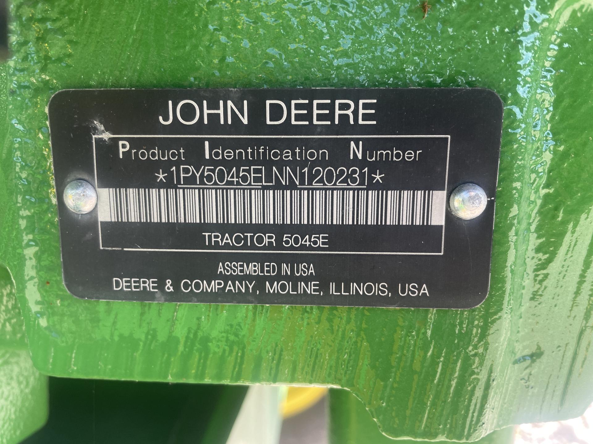 2022 John Deere 5045E