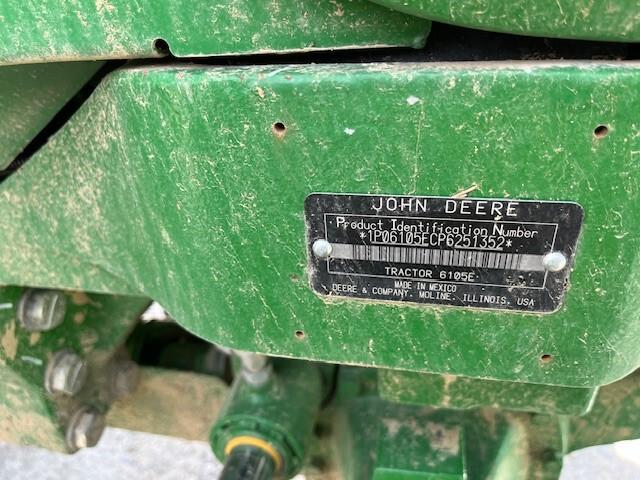 2023 John Deere 6105E cab