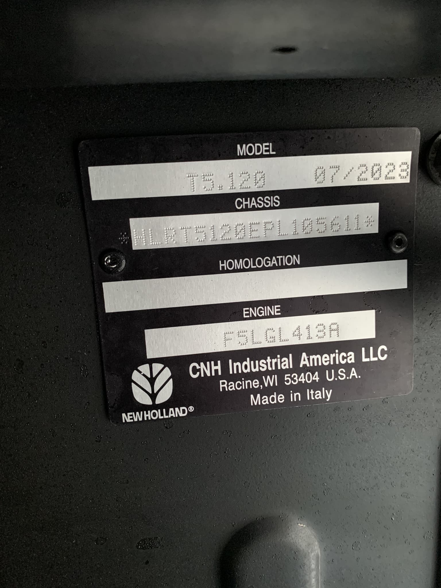 2023 New Holland T5.120 Image