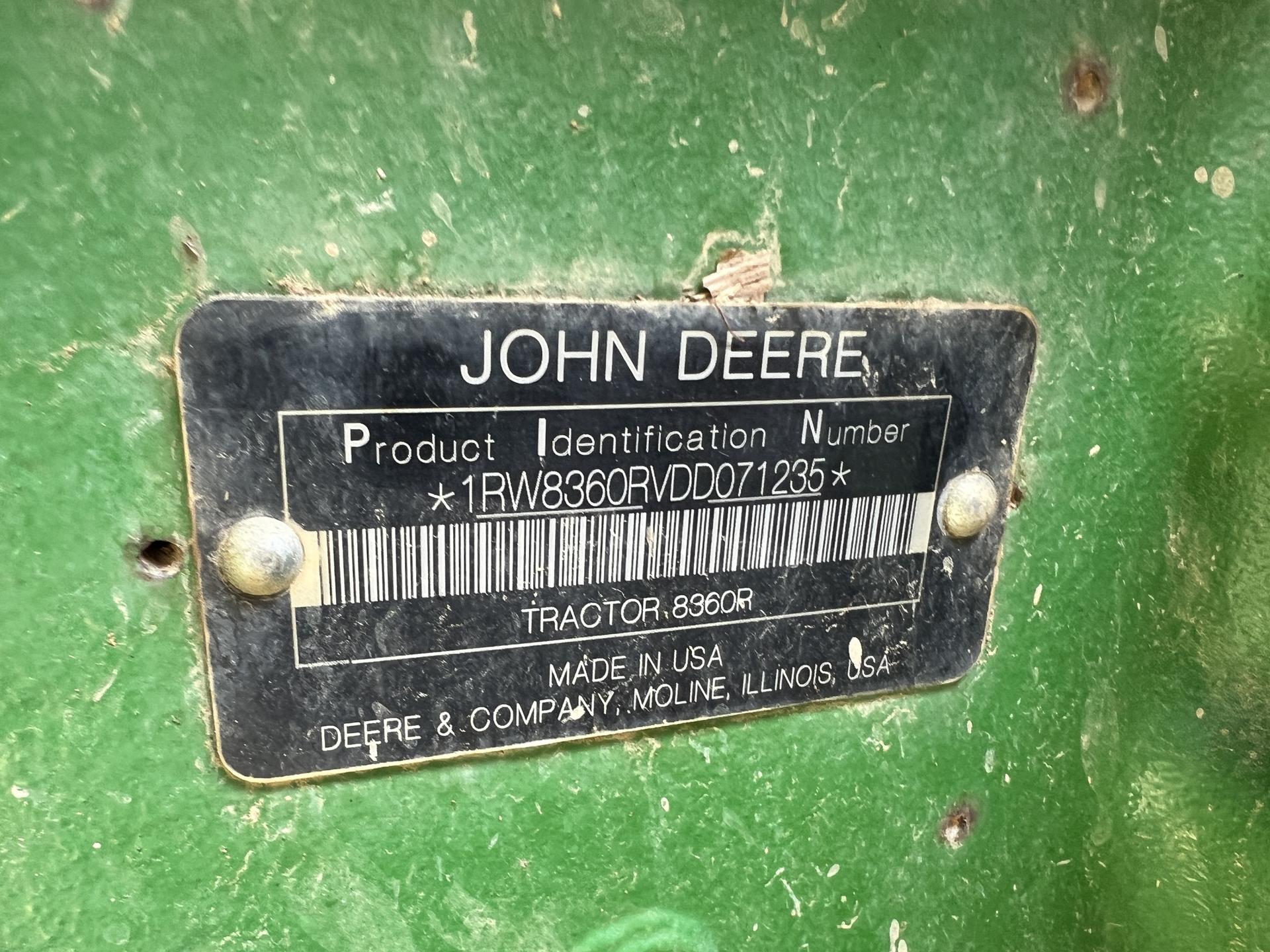 2013 John Deere 8360R