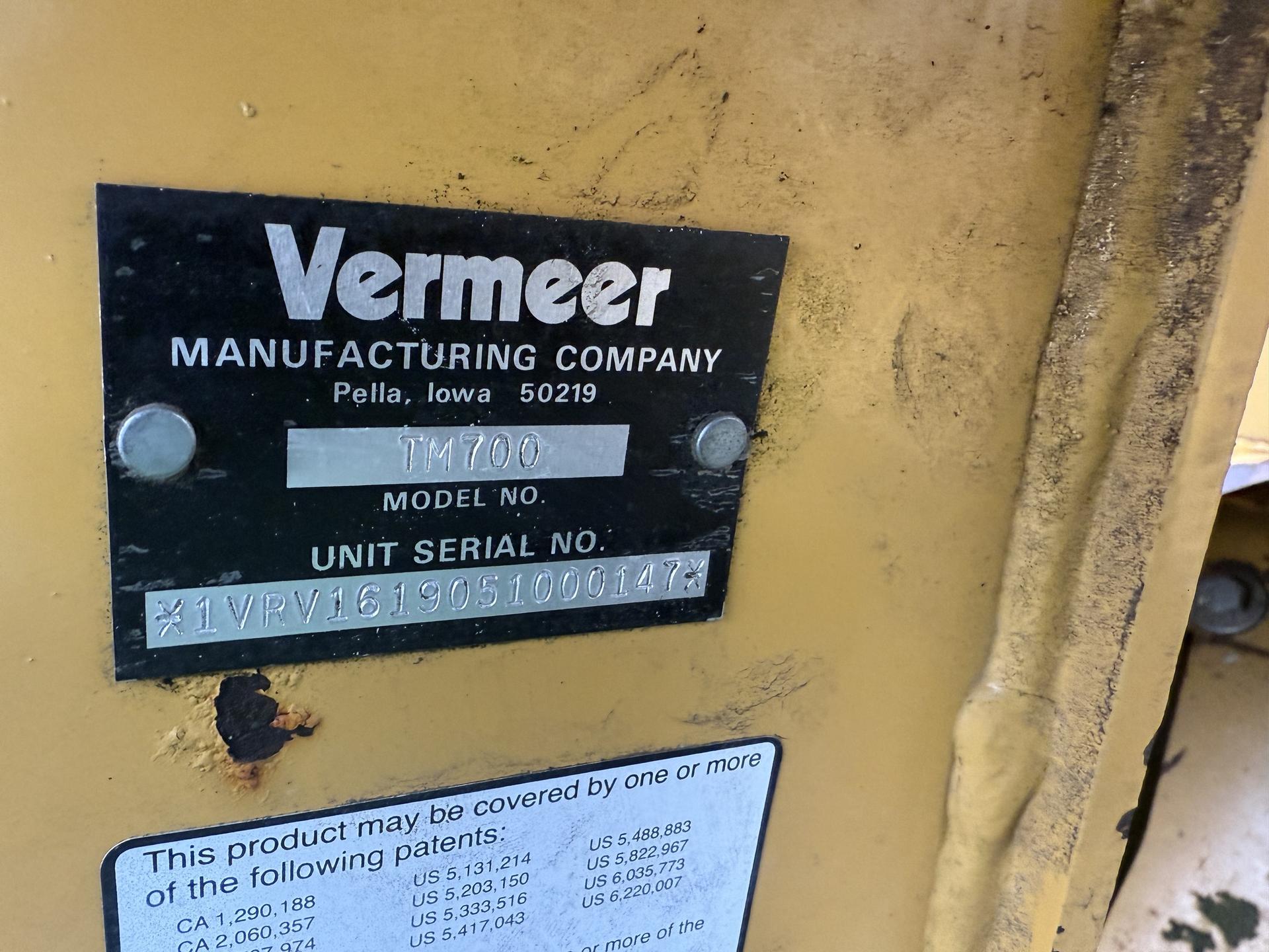 Vermeer TM700 Image