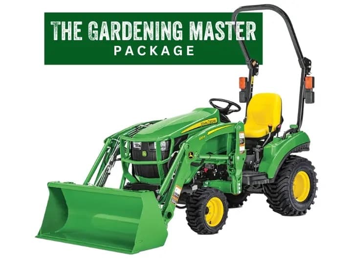 Gardening Master tractor package