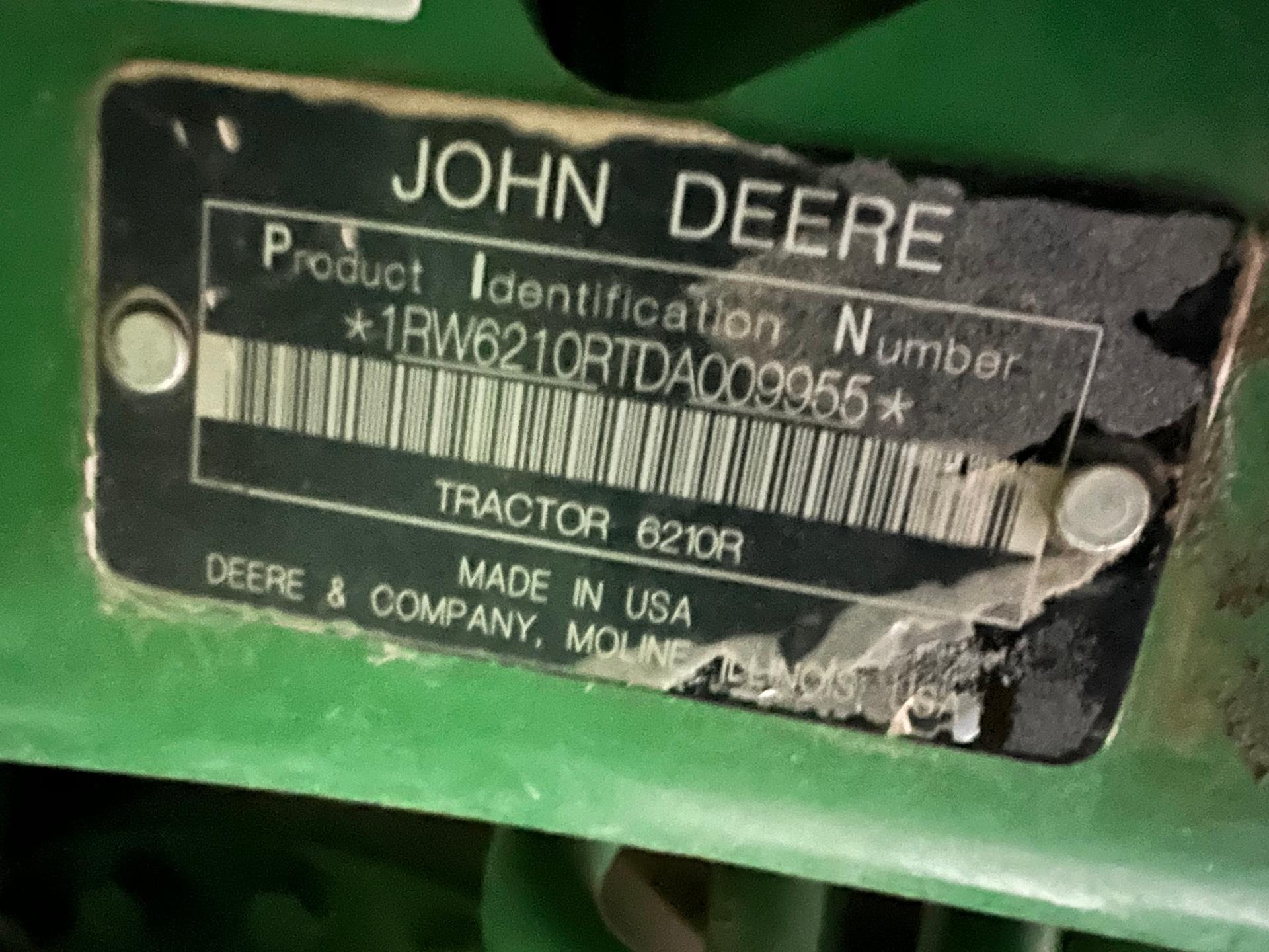 2013 John Deere 6210R