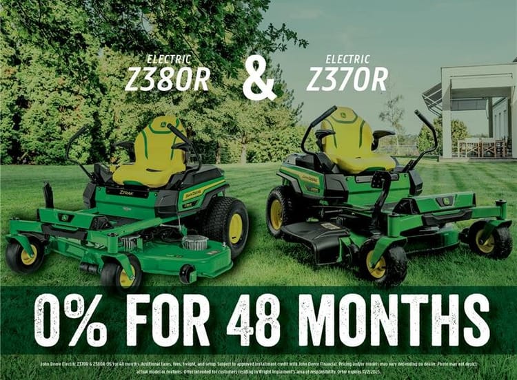 Z380R & Z370R Electric Mower
