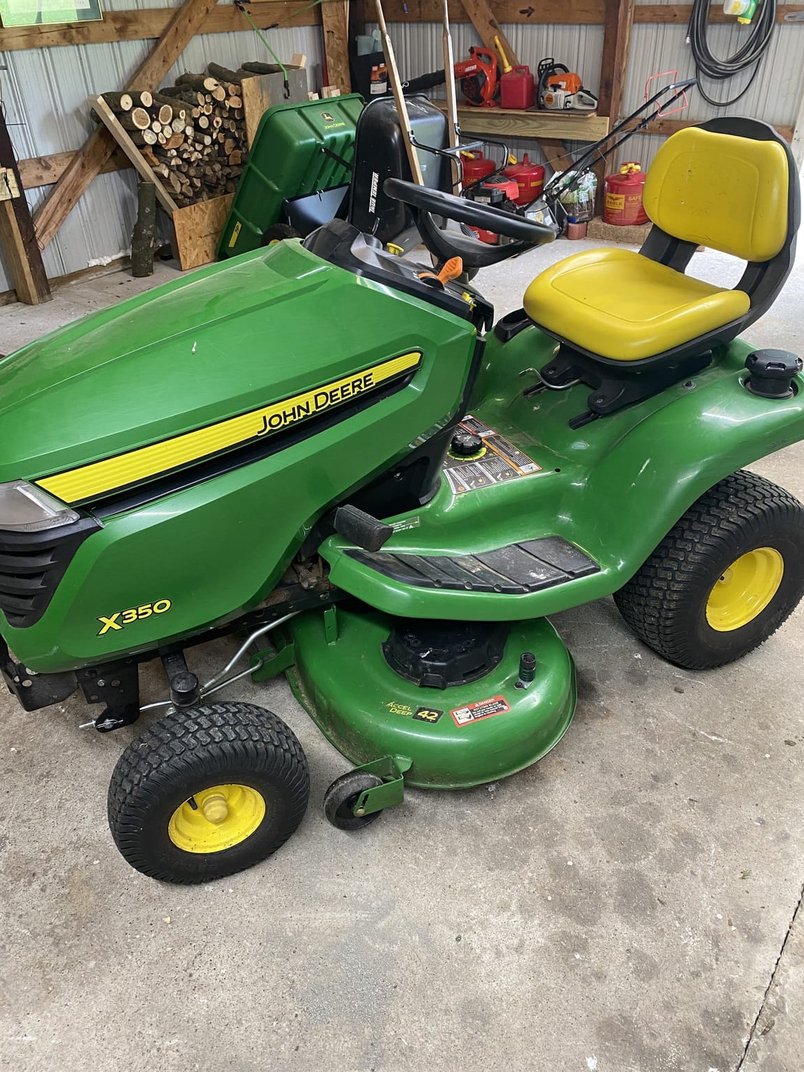 2023 John Deere X350 Image