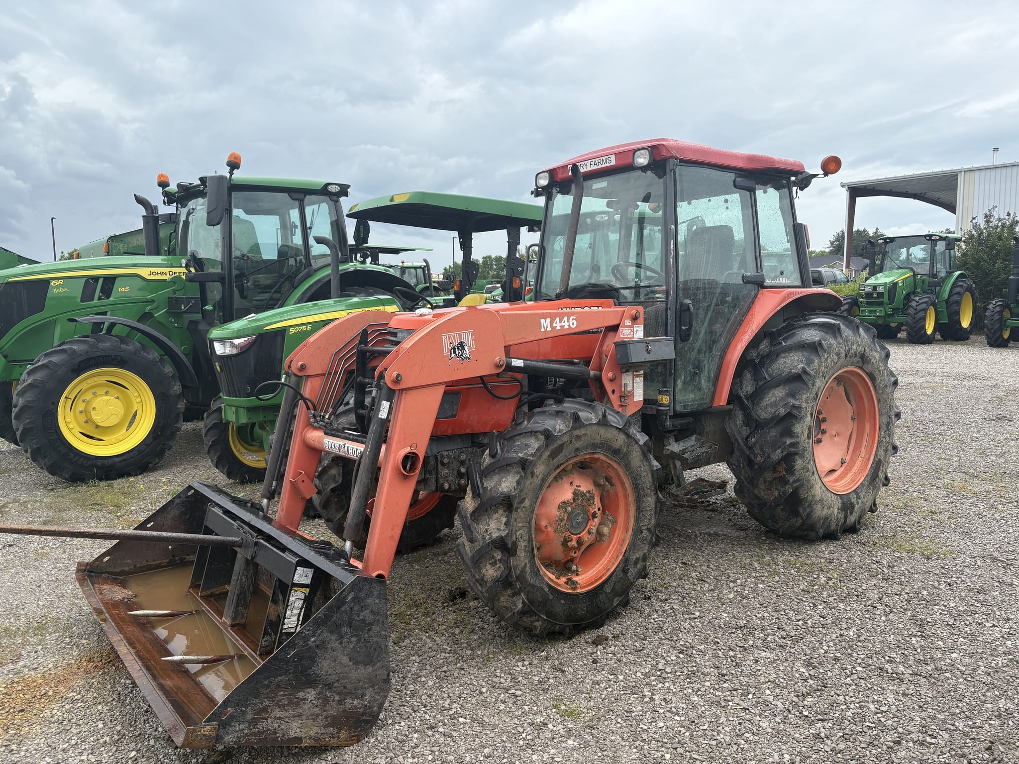 2004 Kubota M9000 Image