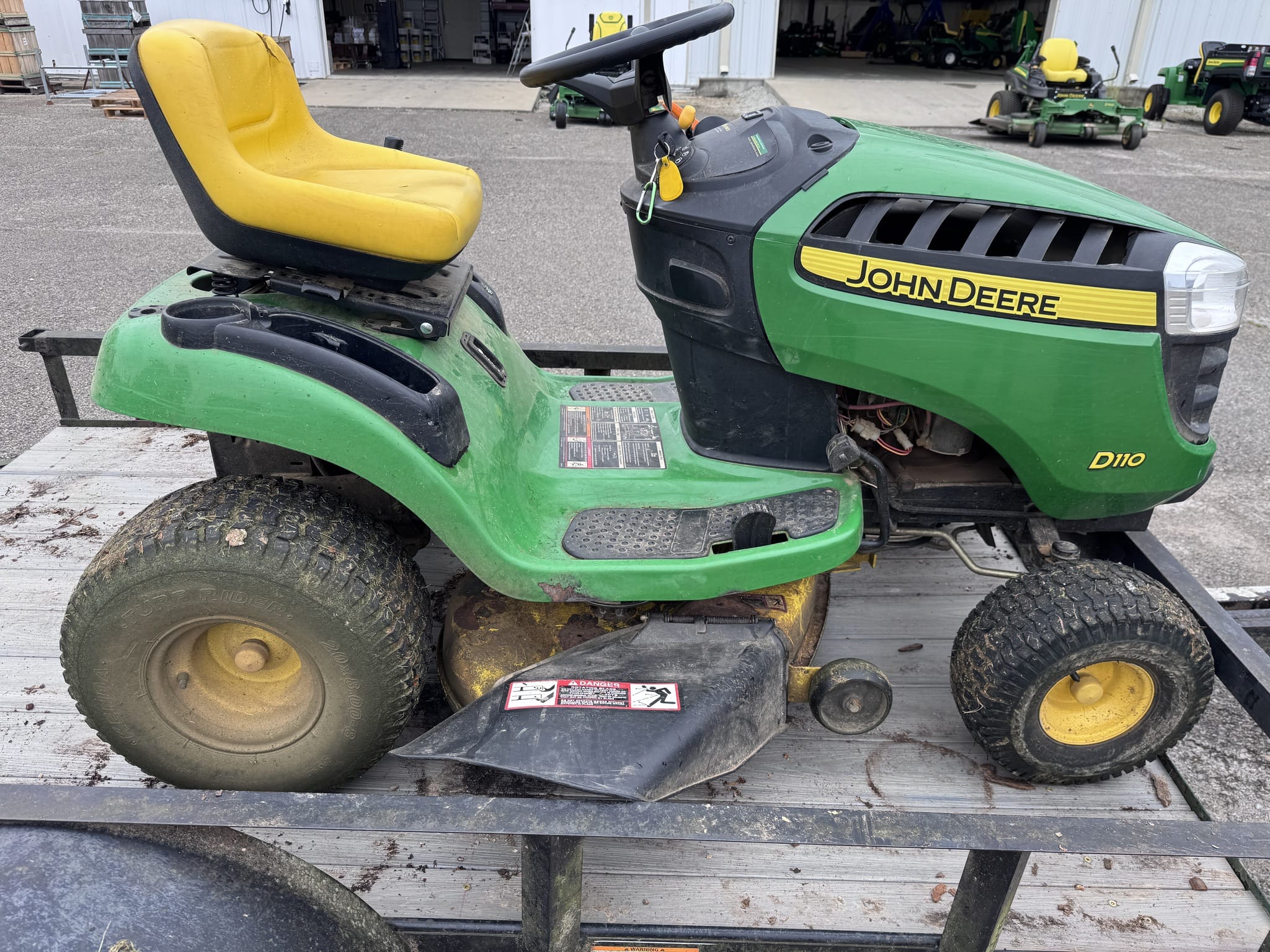 2012 John Deere D110 Image