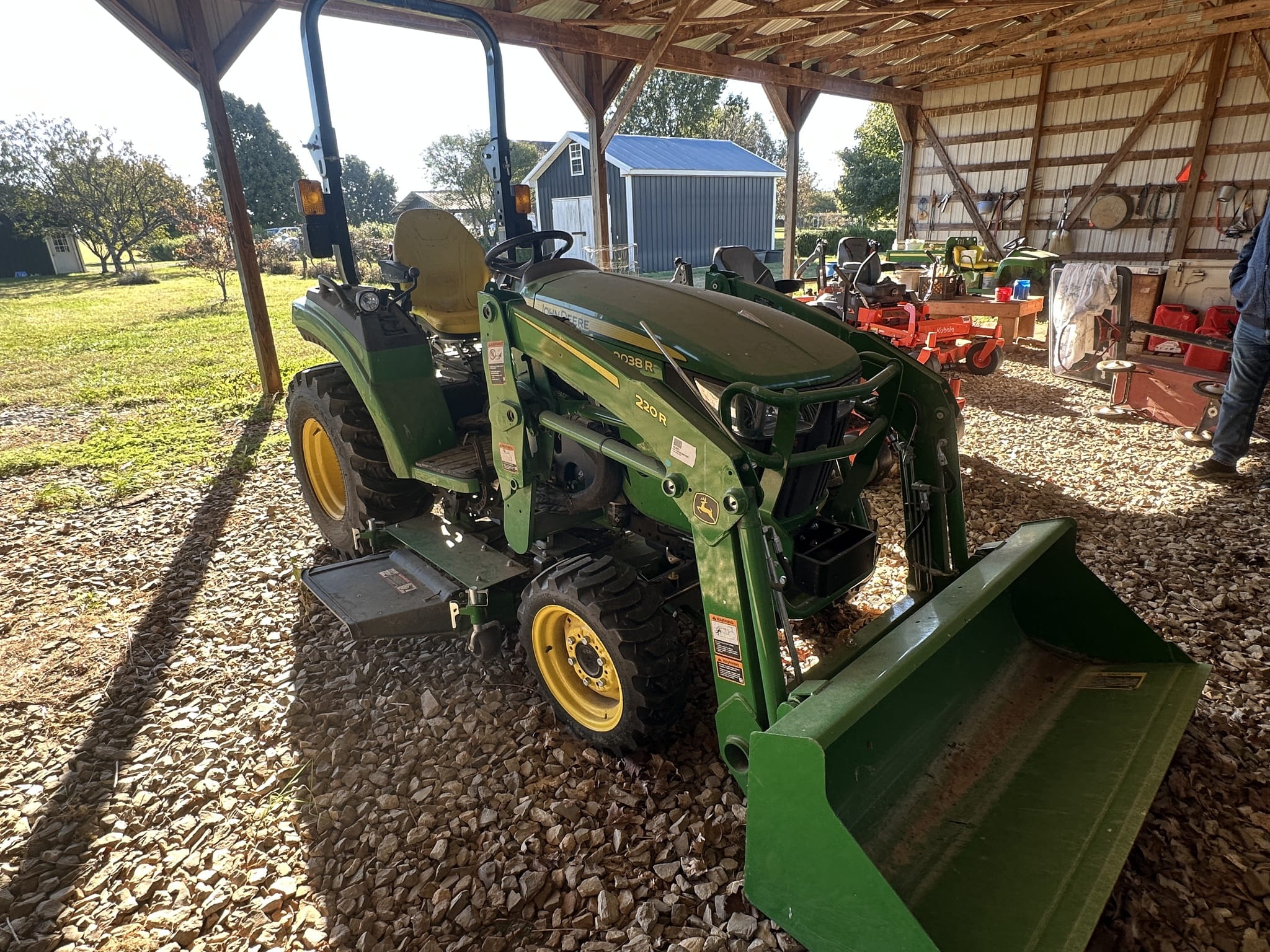 2021 John Deere 2038R Image