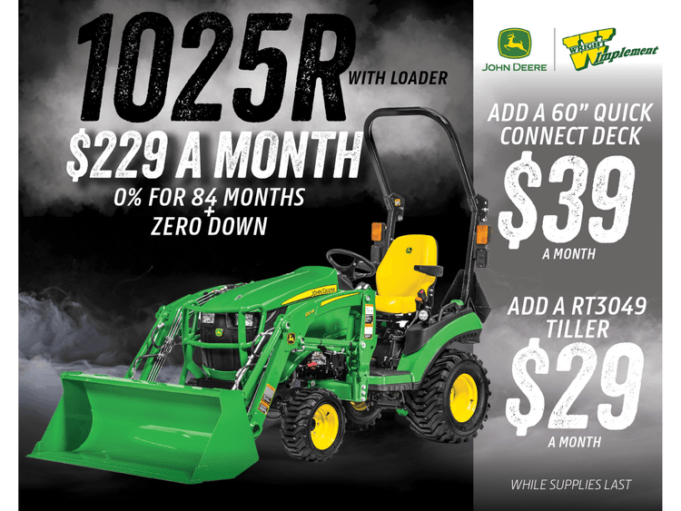 1025R w/Loader