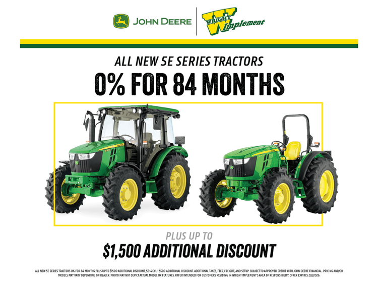 All New 5E Series Tractors