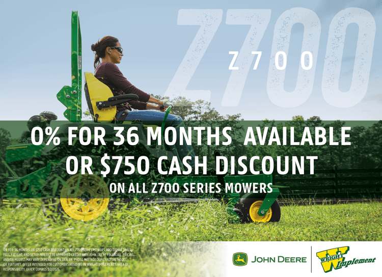 Z700 Series Mowers