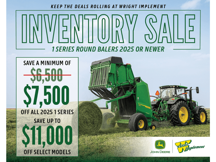 1 Series Round Baler 2025 or Newer