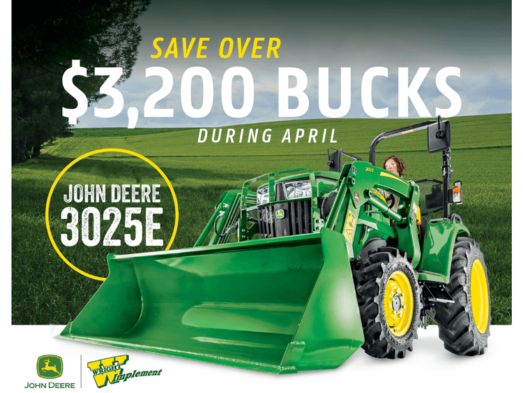 John Deere 3025E