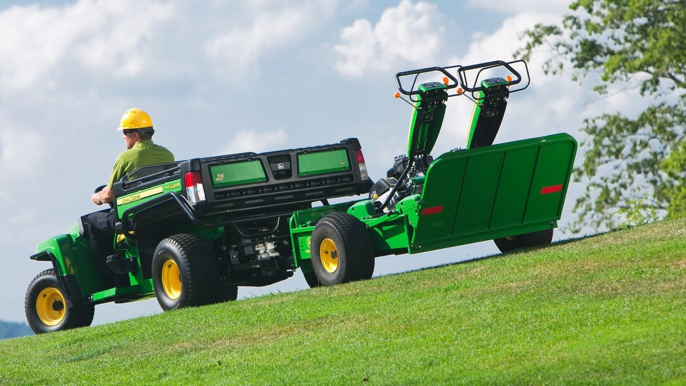 22B Walk Greens Mower Trailer