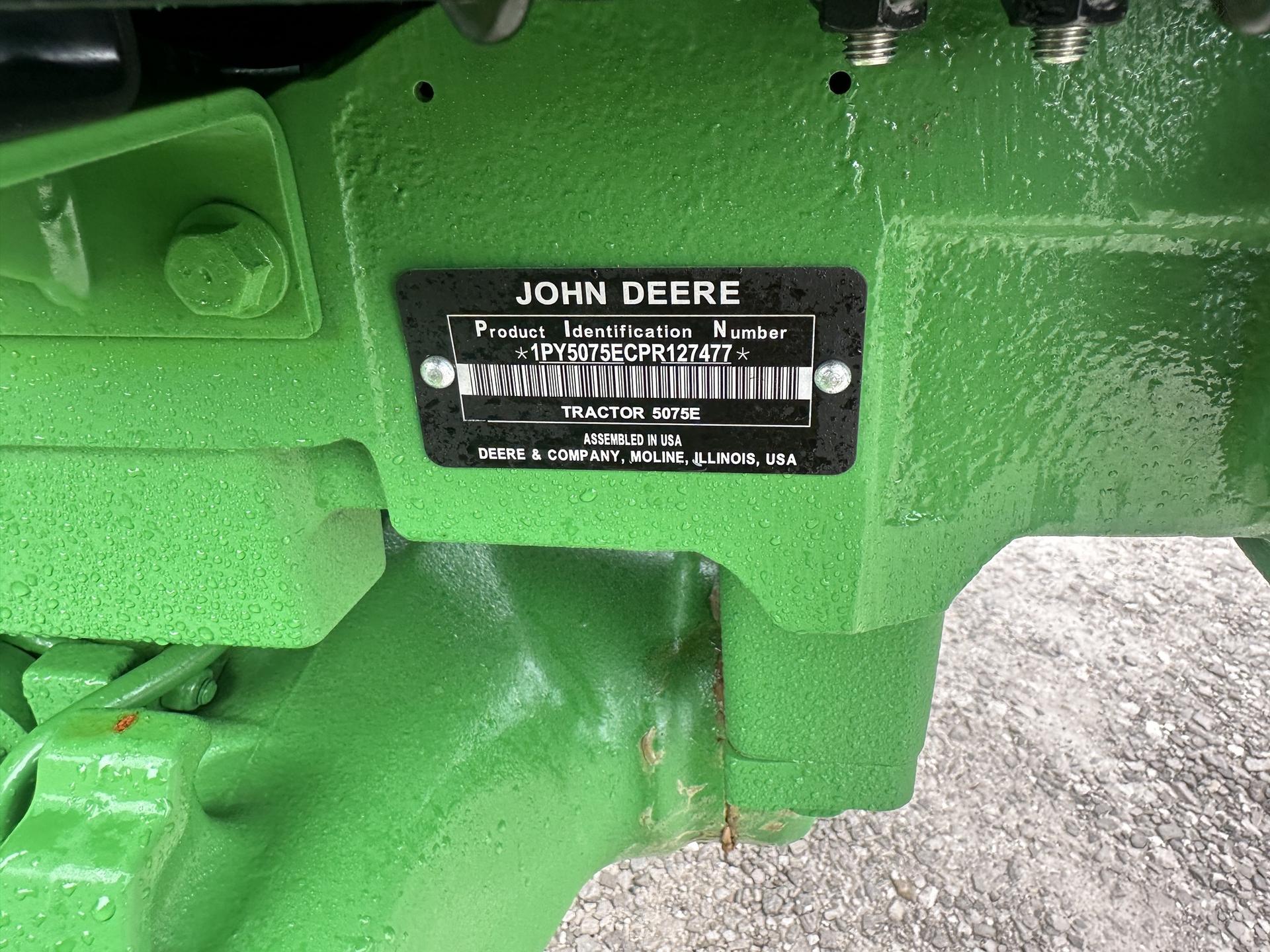 2024 John Deere 5075E