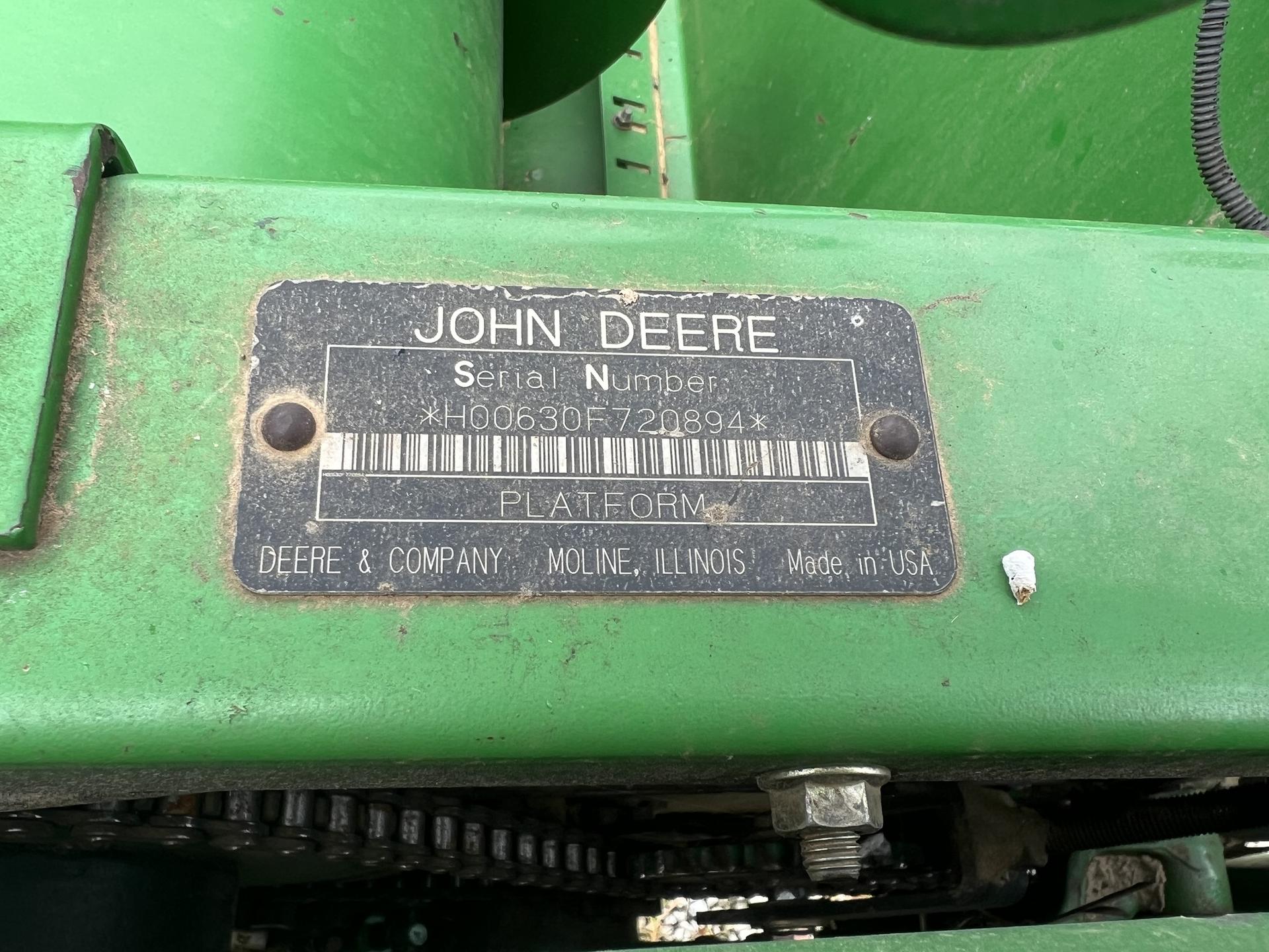 2007 John Deere 630F