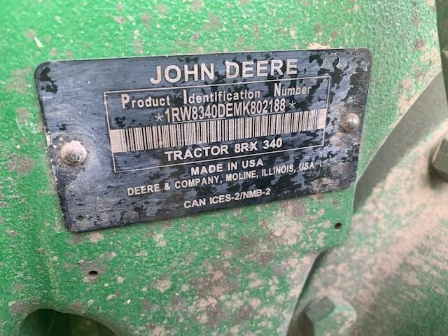 2021 John Deere 8RX 340