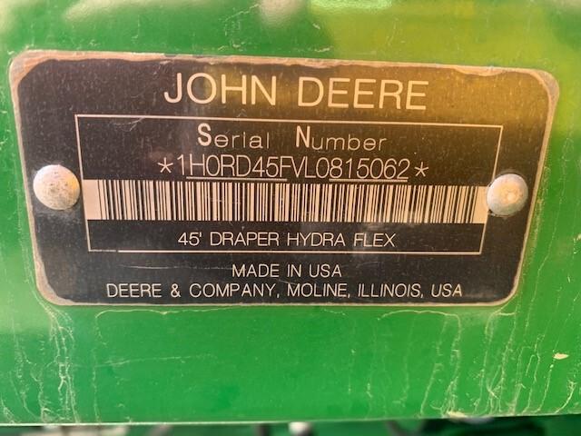 2021 John Deere RD45F