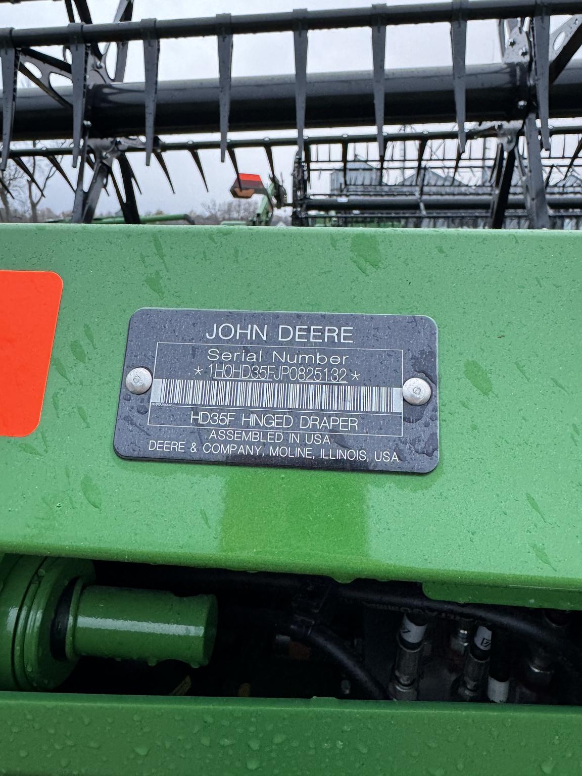 2023 John Deere HD35F