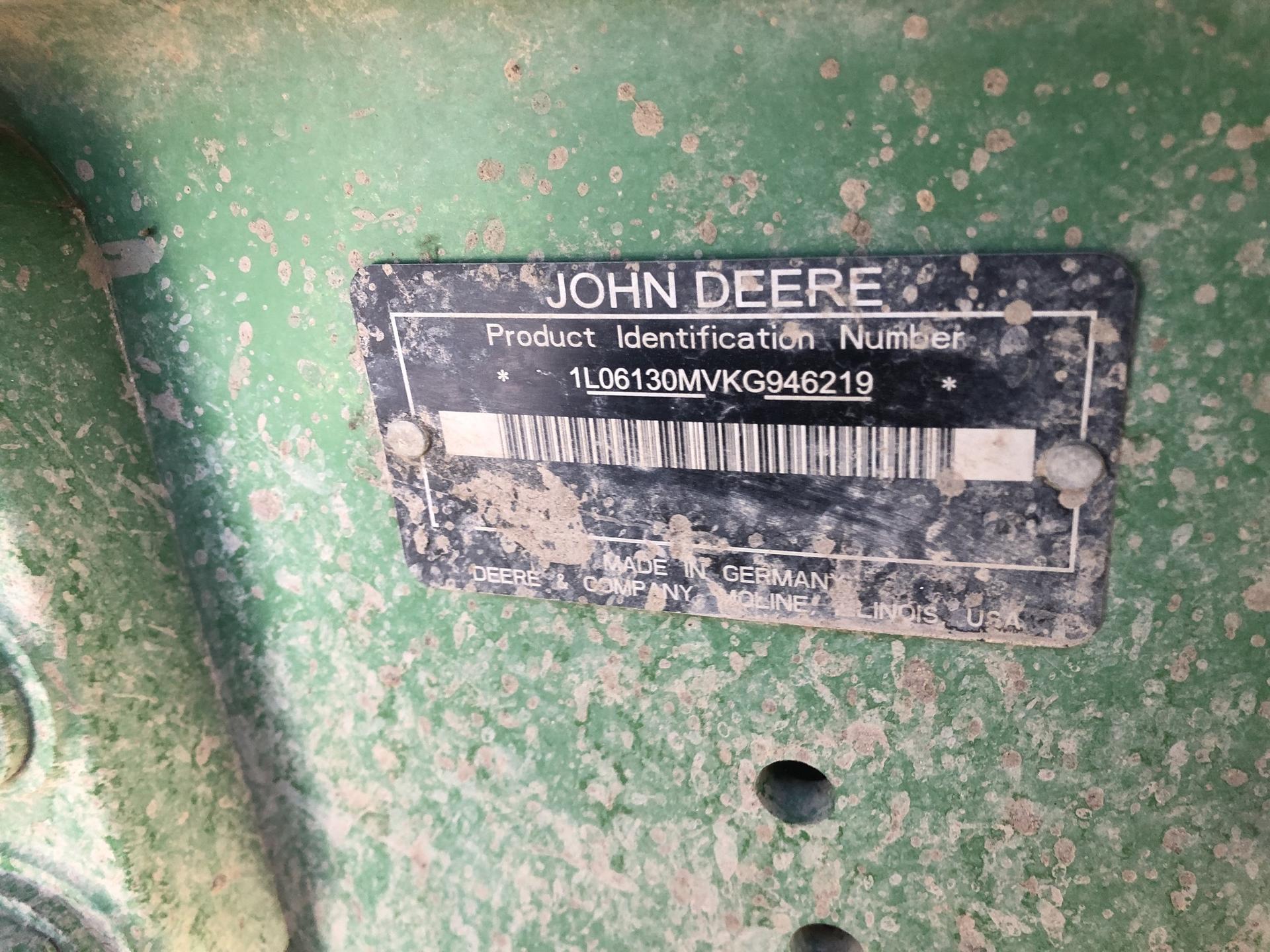 2019 John Deere 6130M