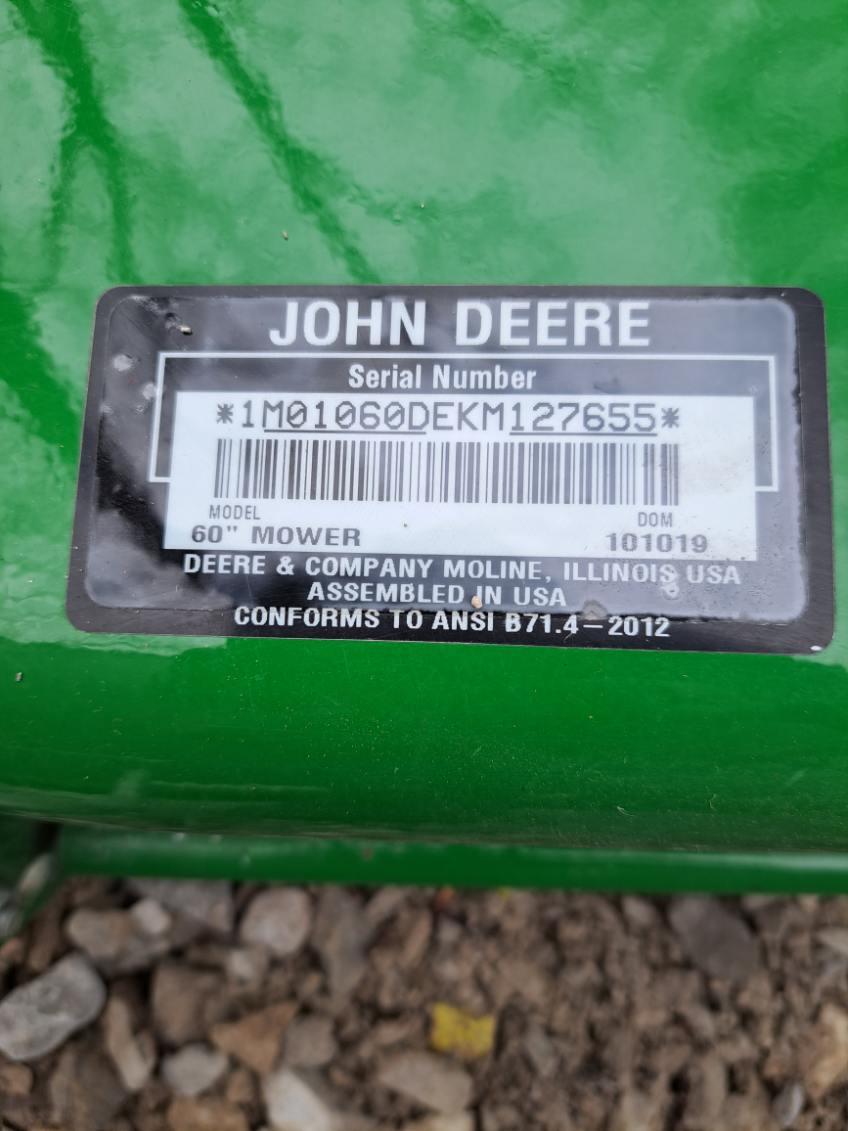 2019 John Deere 1025R
