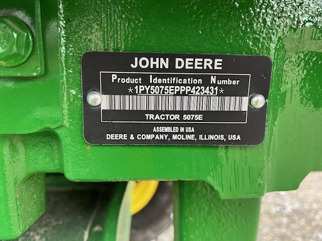 2023 John Deere 5075E