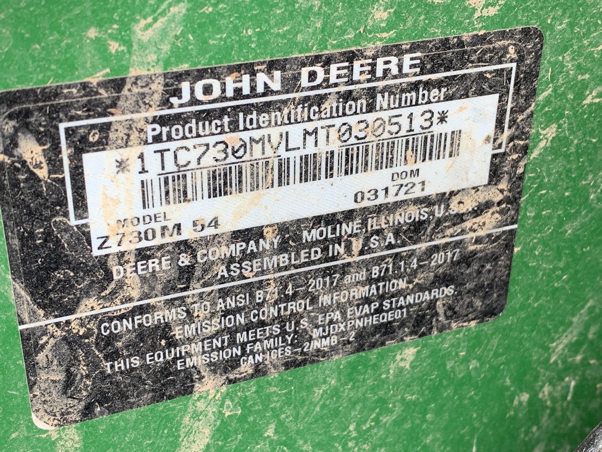 2021 John Deere Z730M