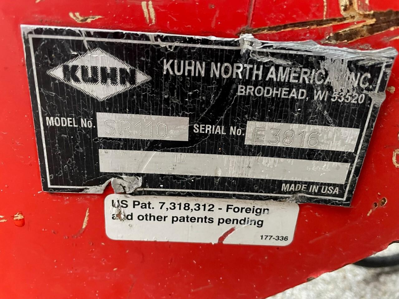 Kuhn SR110